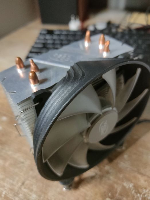 Кулер для процесора Gammax 300b з синьою підсвіткою