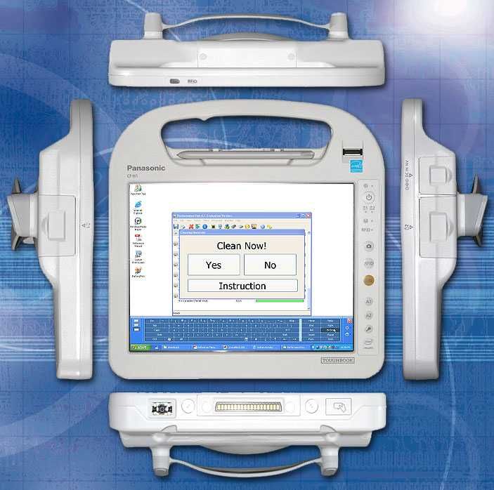 Medyczny Laptop/Tablet od Panasonic Toughbook H1 JEDYNY TAKI NA OLX!