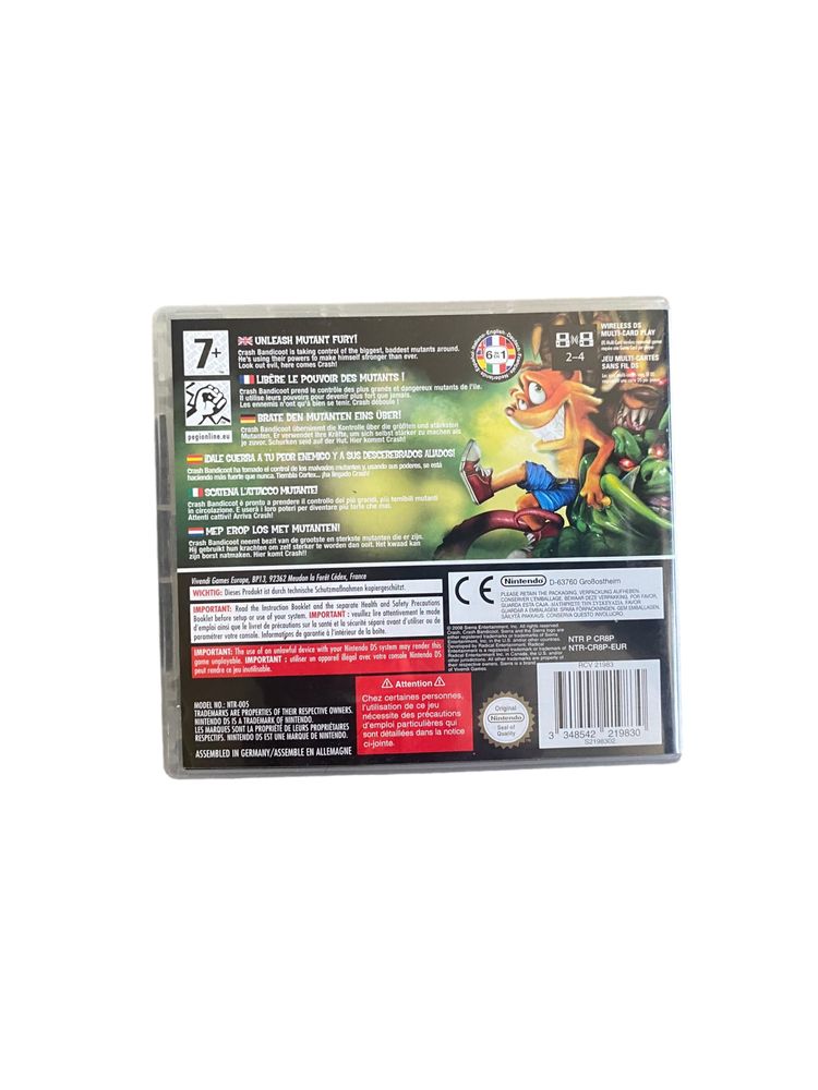 Crash Bandicot Mind over mutant Nintendo DS *pudełko i instrukcje*