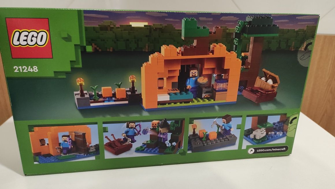 Конструктор LEGO Minecraft 21248 Тыквенная ферма (257 деталей)