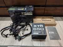 Zasilacz 650w XFX XTR 650 80+ Gold Hybrid Fan Mode modular modular
