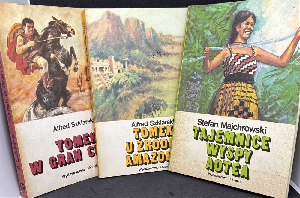 Stefan Majchrowski; Alfred szklarski 3xksiążki