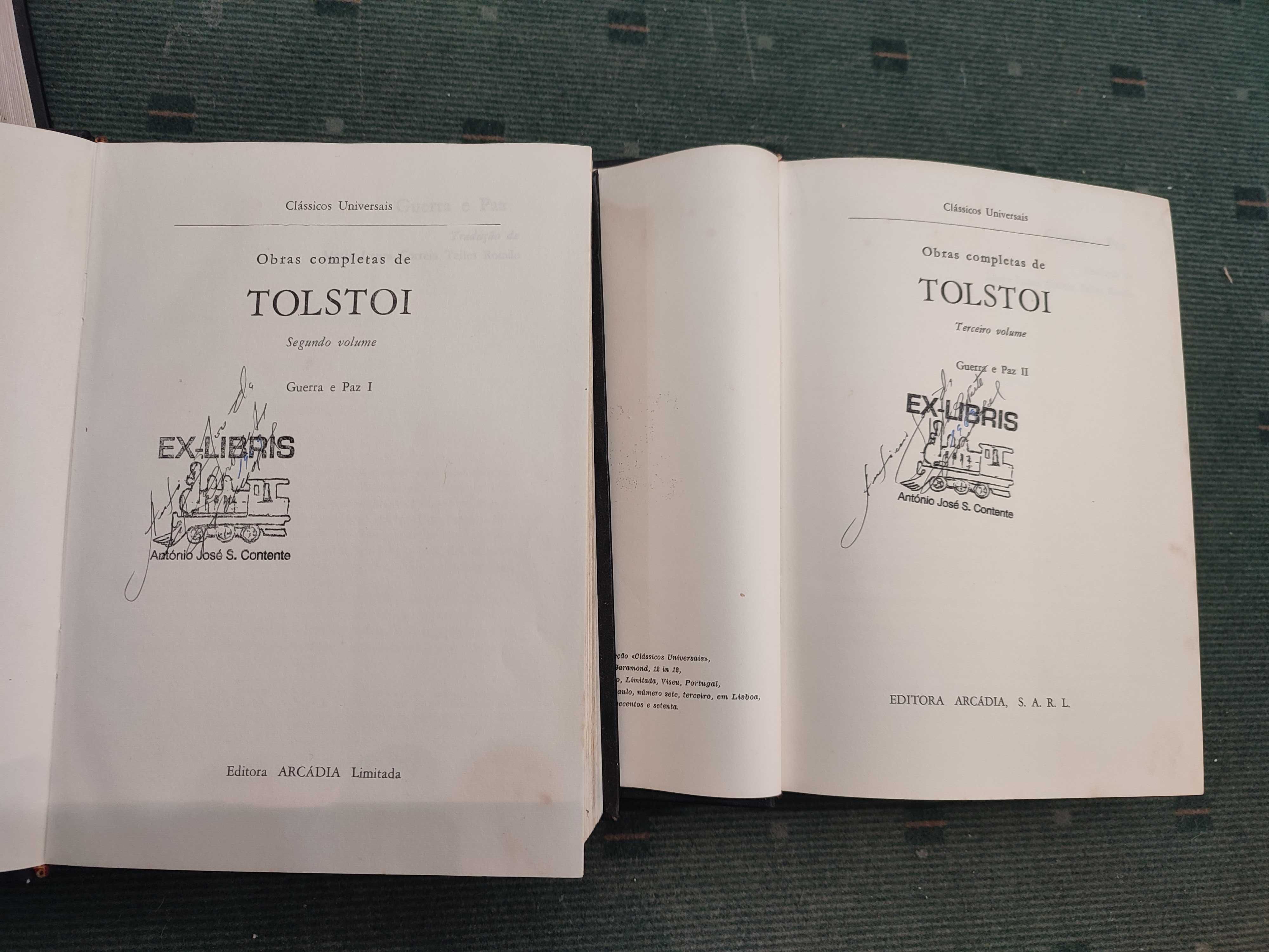 Obras Completas de Tolstoi - Cada Volume 7 €