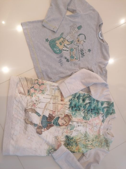 Zestaw tunika/bluza koszulka bluzka Mayoral. 116/122