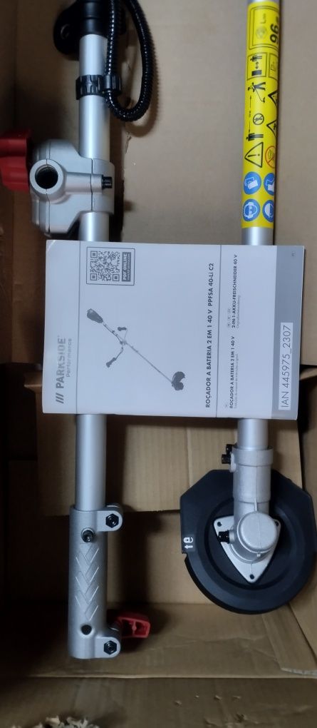 Roçadora a bateria Parkside Performance 40V