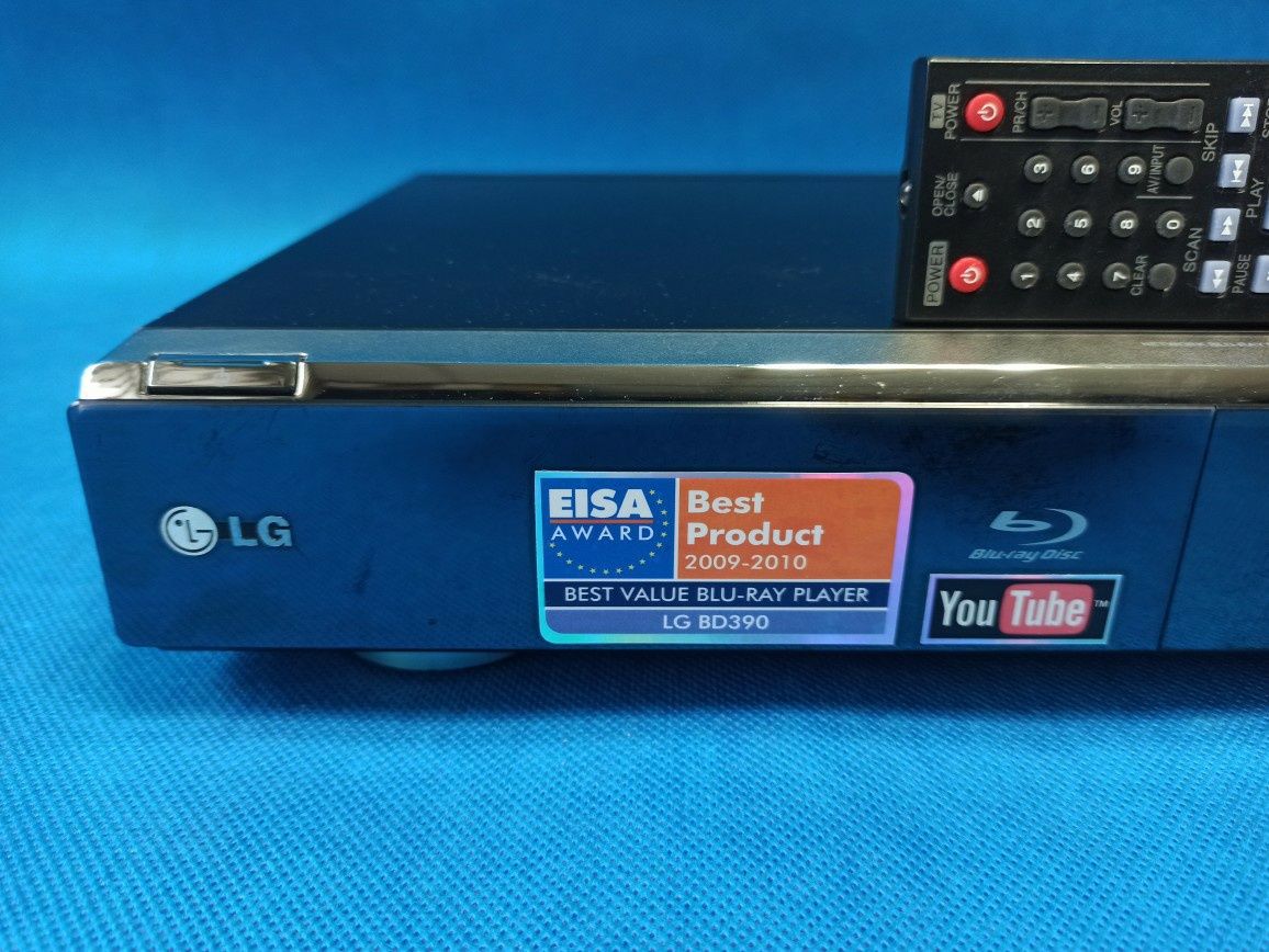 Програвач blu-ray lg bd-390 / wifi / 7.1 пульт,повний комплект,коробка