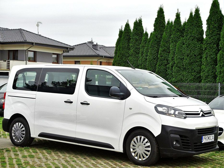Citroën SpaceTourer JUMPY 9 osób 1,5'hdi 120KM BogWyp! MaxSerwis Bezwypadek StanWZÓR 1właś