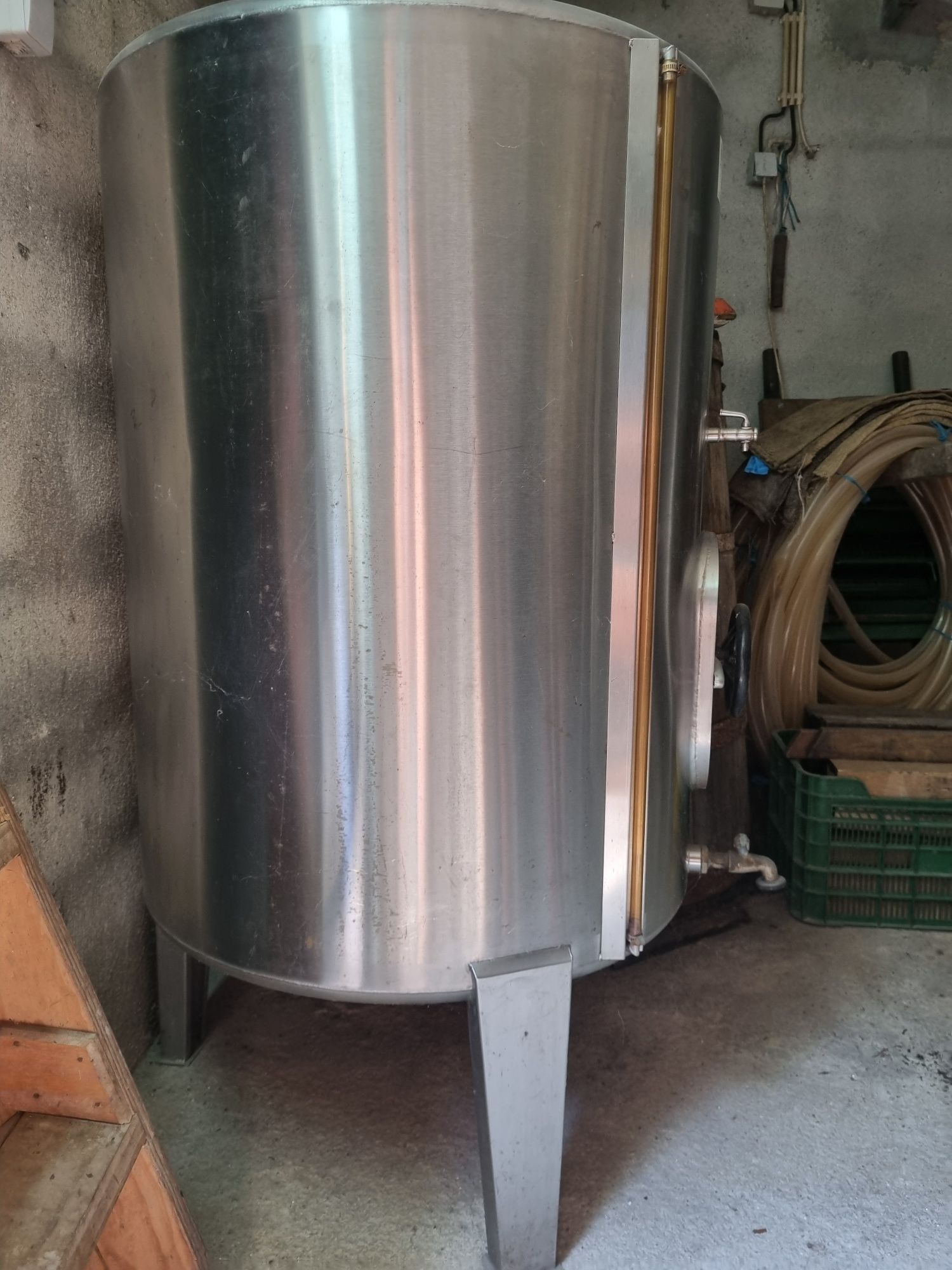 Cuba inox 500 litros