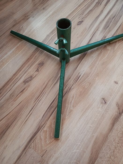 Stojak metalowy na choinkę PRL
