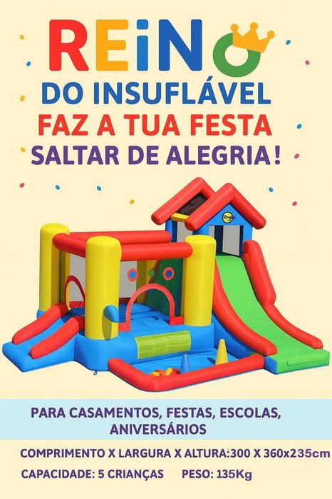 Reino do Insuflavel - Aluguer de insuflavel