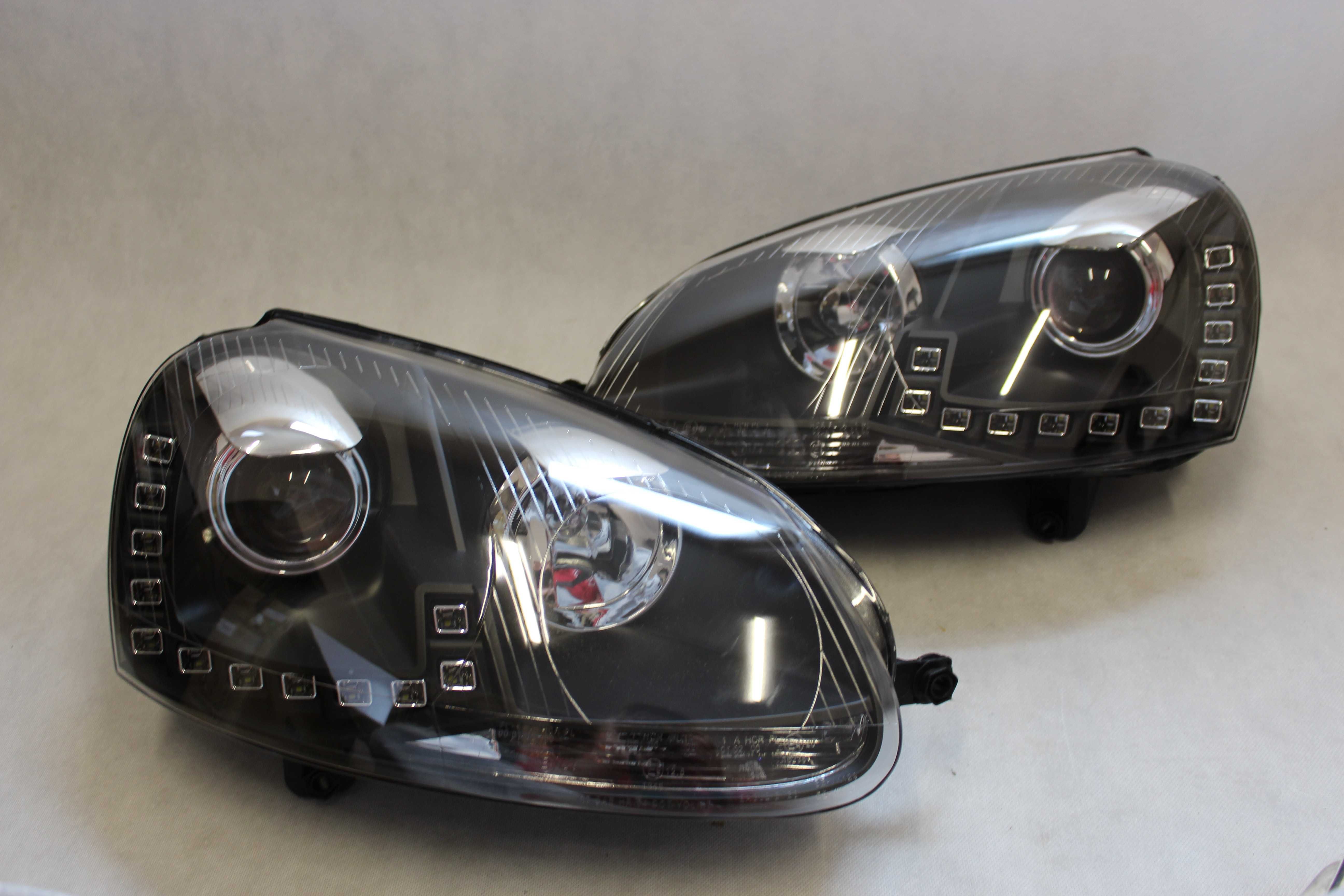 Lampy przednie przód VW GOLF 5 V 03-09 R32 GTI H7 LED DRL DZIENNE IGŁA