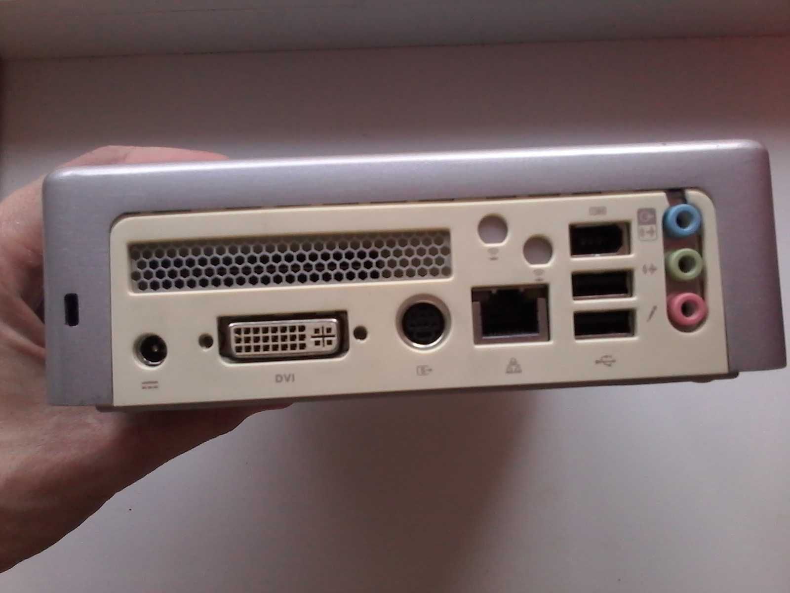 мини пк Fujitsu Q5020 Intel 2.6ггц DDR2 без SSD рабочий с нюансом