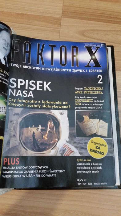 Faktor X – dwutygodnik archiwum niewyjaśnionych zjawisk i zdarzeń gw