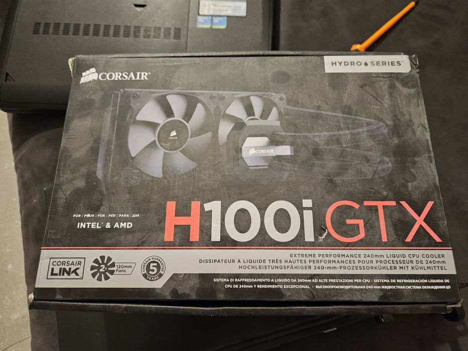 Chłodzenie wodne corsair h100i GTX
