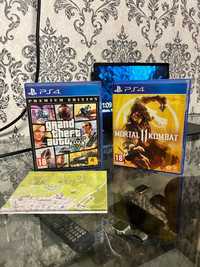 Игры на PS4 Sony Playstation Mortal Kombat 11 GTA 5
