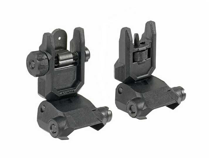 Набір полімерних складних прицільних пристосувань - Black CYMA