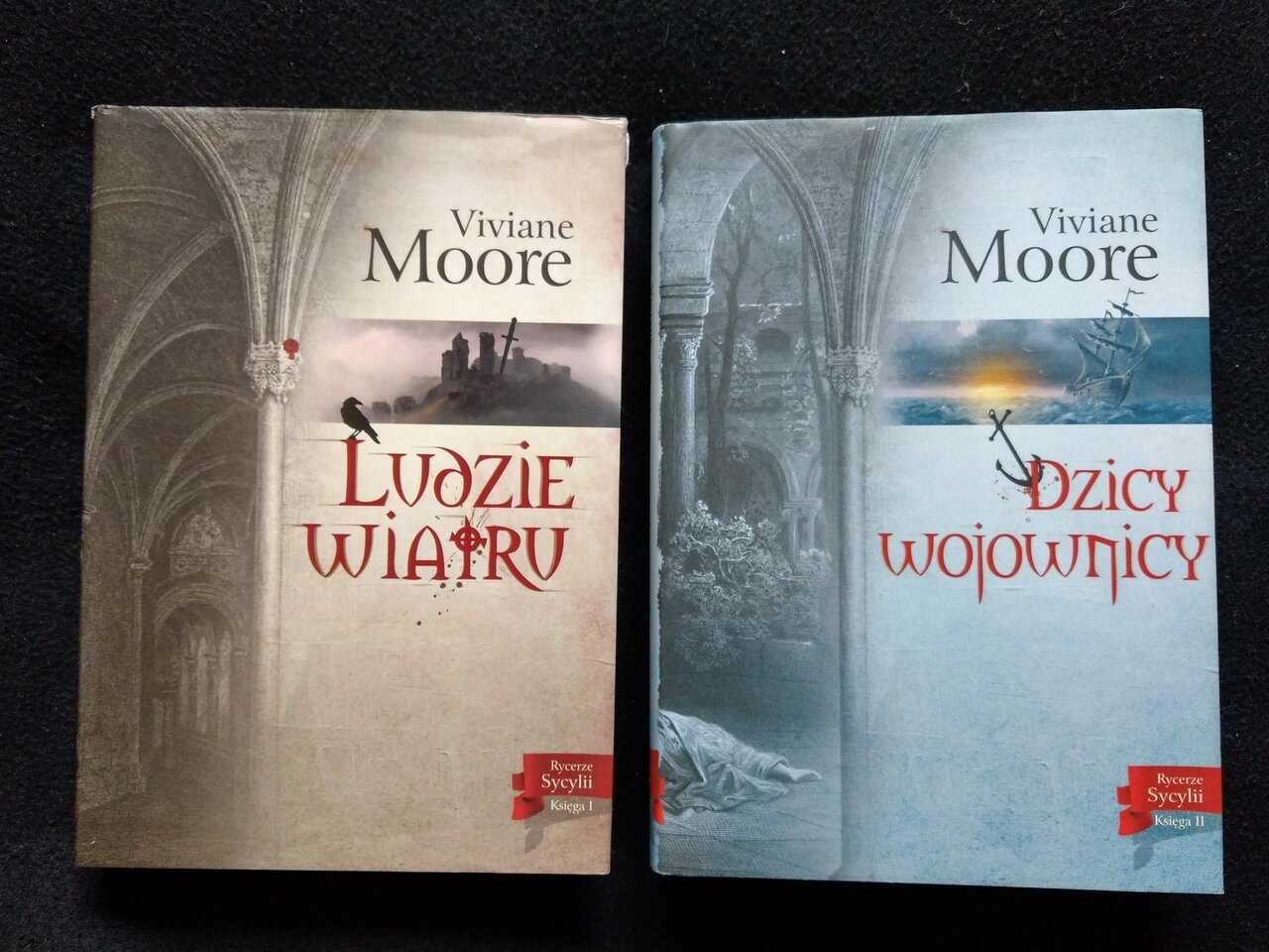 2x Viviane Moore Ludzie wiatru Dzicy wojownicy