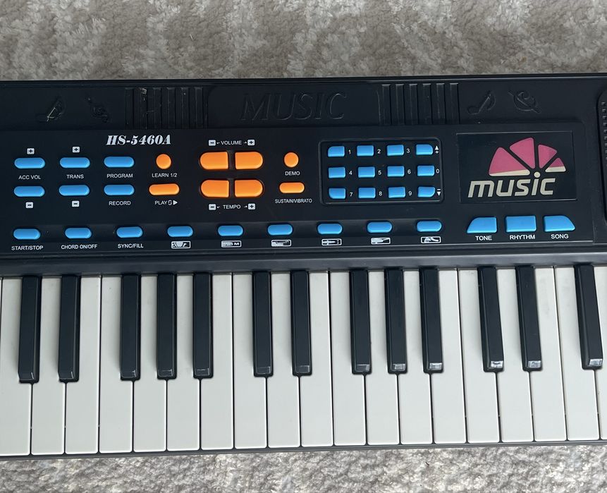 Дитячий синтезатор HS-5460A, дитяче піаніно