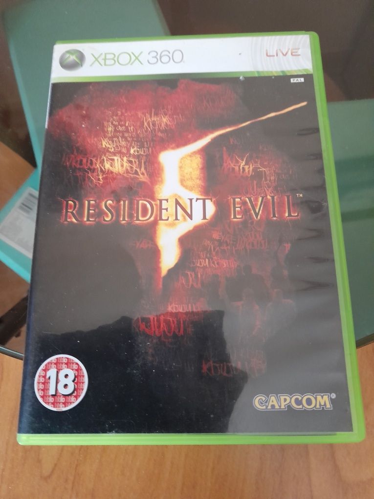 Resident evil 5 .Stan idealny.X box 360