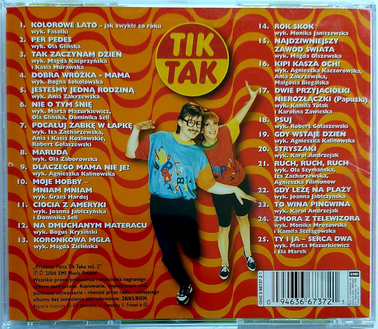 Tik Tak Przeboje Pana Tik Taka vol. 2 2006r