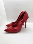 Vices czerwone szpilki 38 obcasy 11 cm wysokie buty damskie