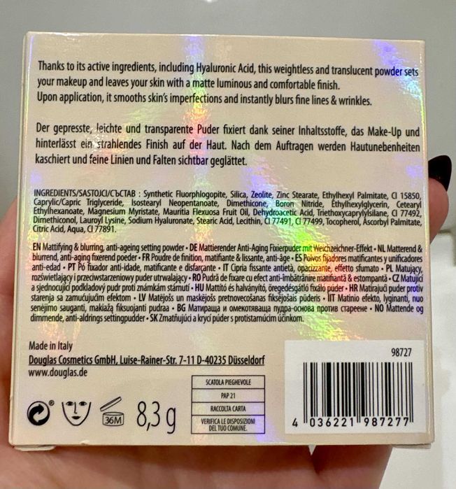 Douglas - Skin Augmenting Anti-Ageing Blurring Powder