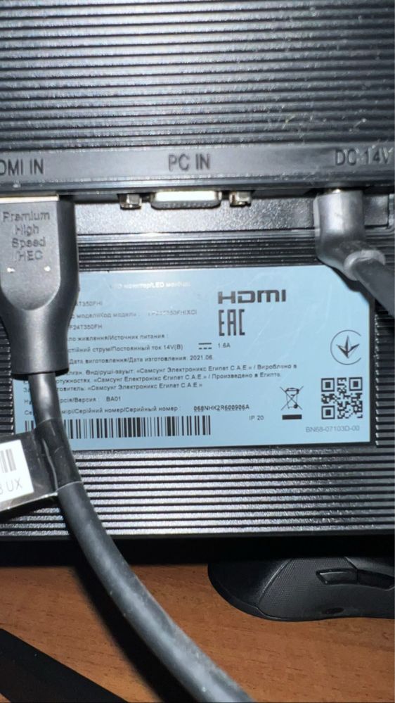 монитор Samsung lf24t350fh 75hz