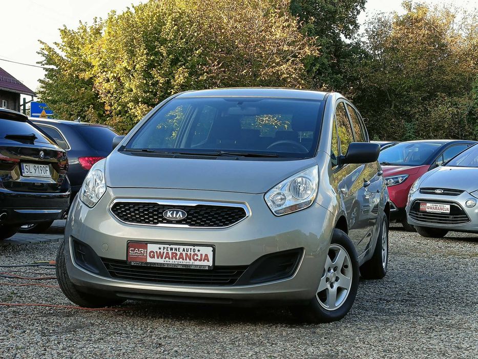 KIA VENGA 1.4 90 KM, Klimatyzacja, Czujniki Parkowania, Bardzo ładna