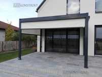 Pergola aluminiowa lamelowa bioklimatyczna altana ogrodowa 3x4 300x400