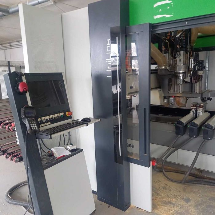 Sprzedam maszyny  CNC  do produkcji okien i  drzwi drewnianych