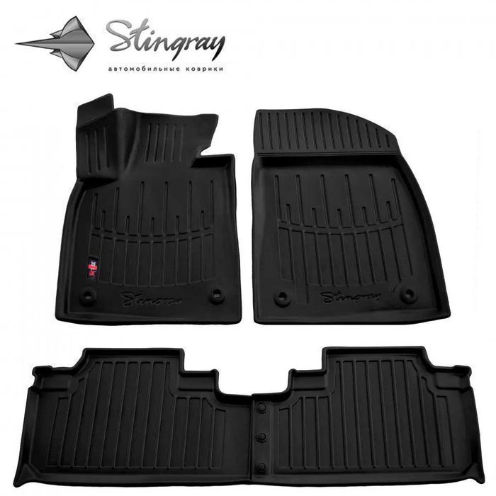 Резинові 3Д коврики з бортами Сузукі Jimny/SX4/Vitara/Grand Vitara