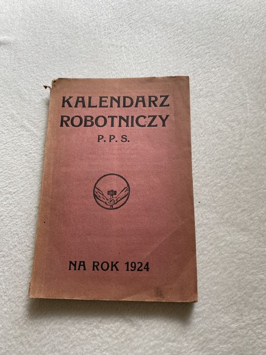 kalendarz robotniczy PPS na 1924 r.
