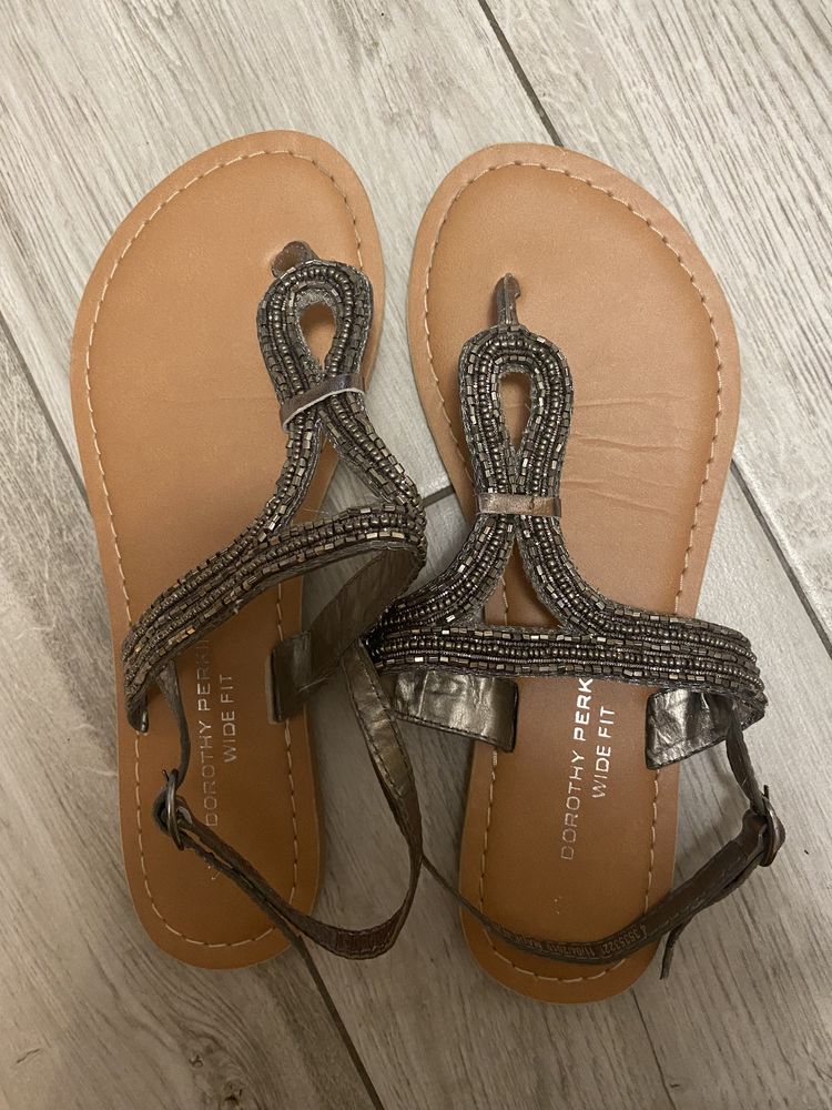Sandałki japonki Dorothy Perkins zalando 37