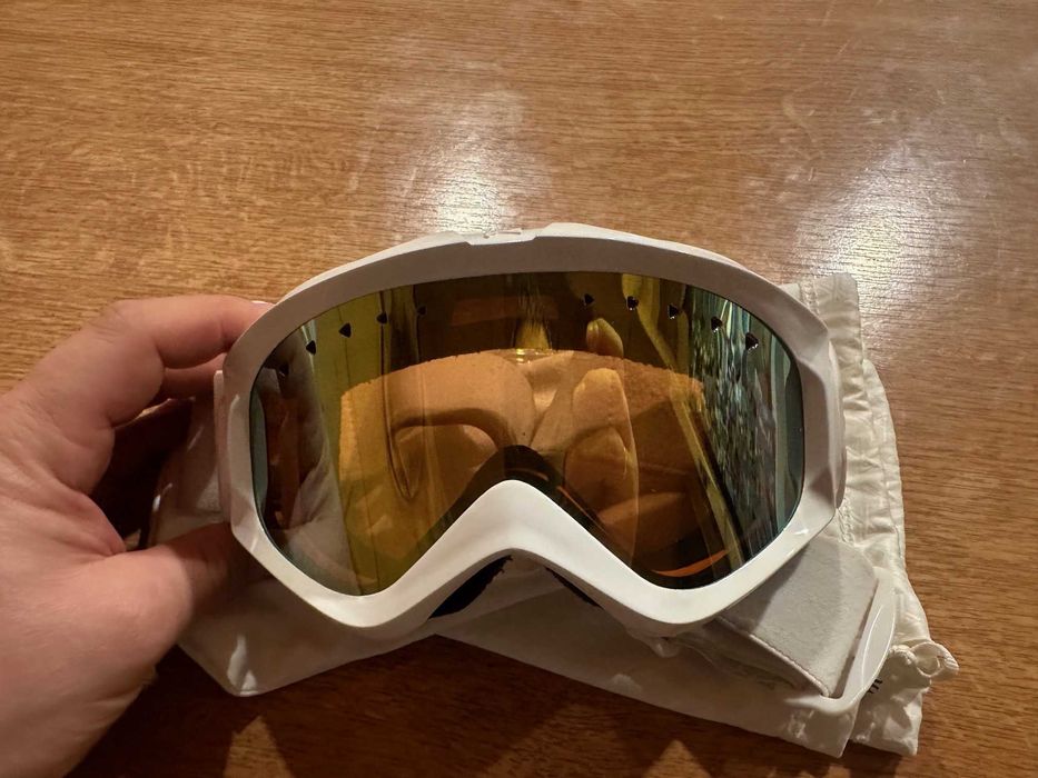 Gogle Narty/Snowboard Białe