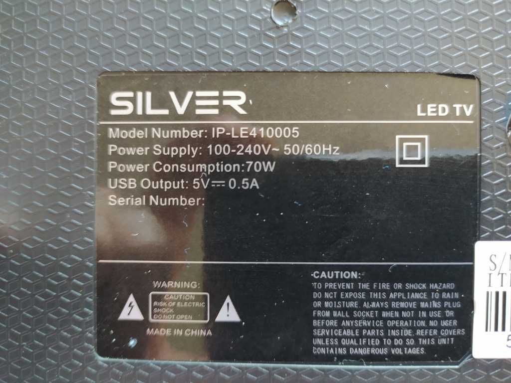 CV338-T42  TV  LCD  SILVER IP-LE41005  Programação emmc