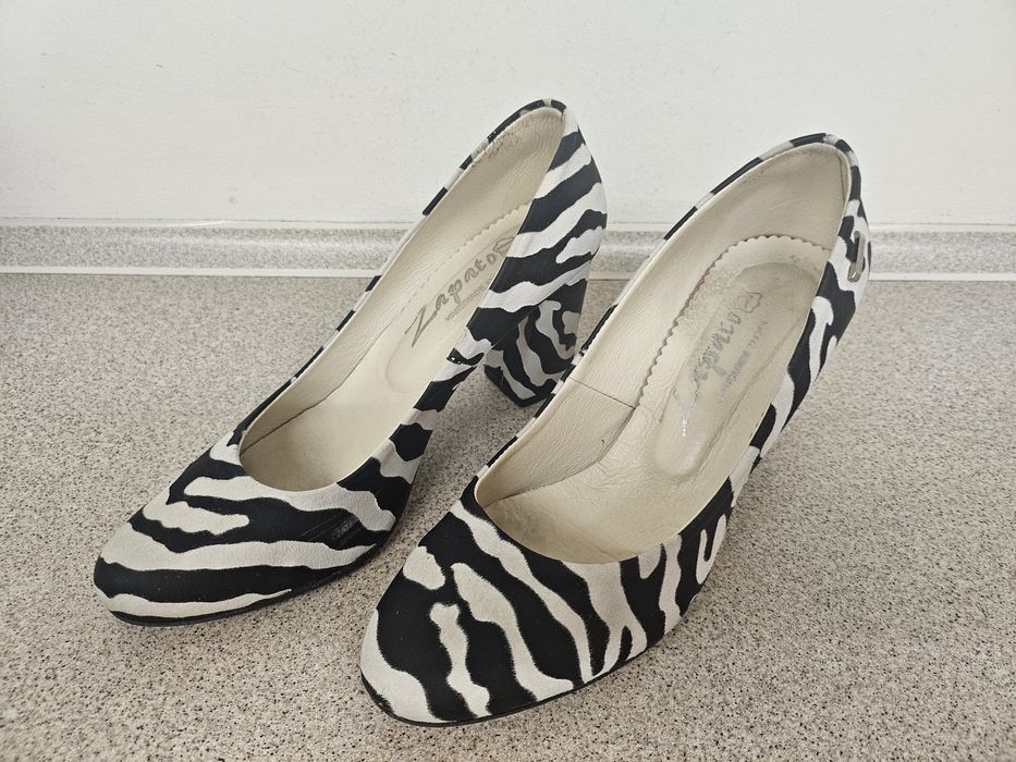 Buty damskie, skórzane, 38, Zapato