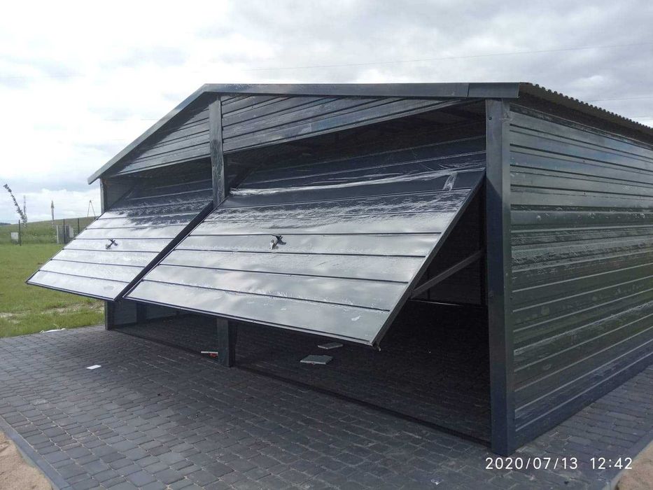 Grafit Garaż 6x5 Dwuspadowy  NISKA CENA