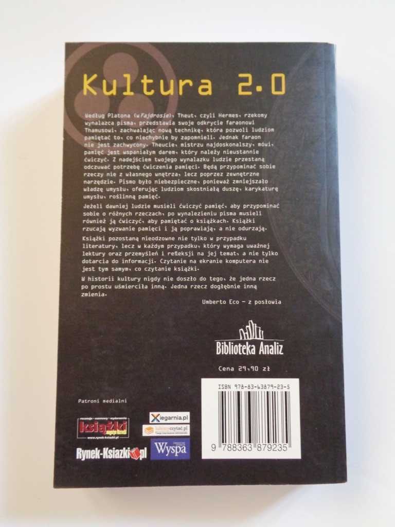 "Przyszłość książki" red. Geoffrey Nunberg, Umberto Eco i in.