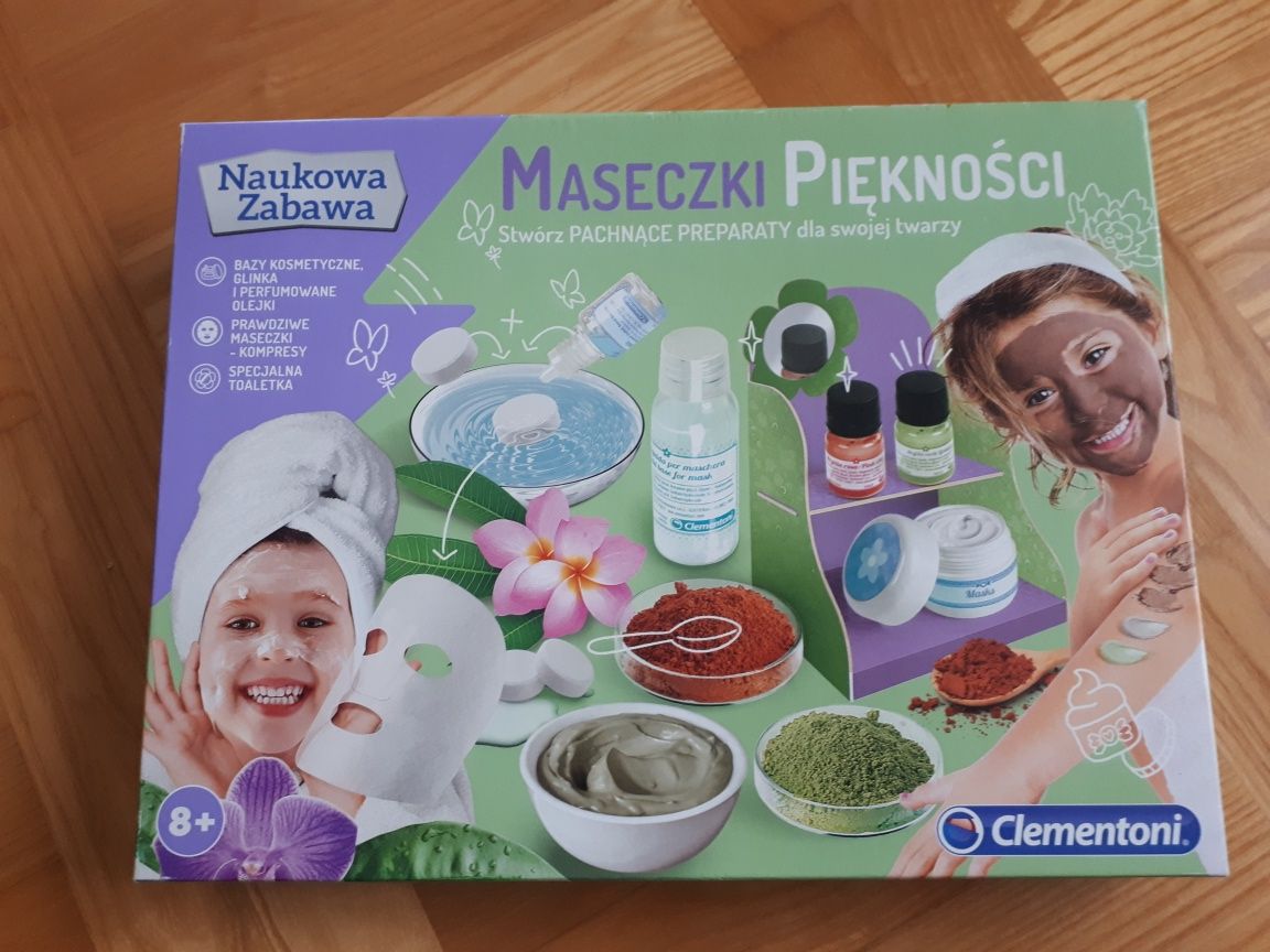 Maseczki piękności 8+ Clementoni