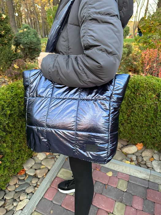 Сумка шопер Tote Bag велика 40х40 см - косметичка у подарунок!