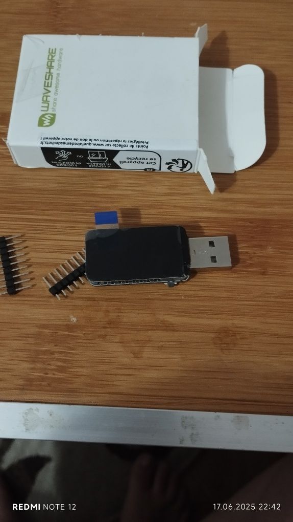 Плата розробника ESP32-S3 з 1.47" дисплеєм 172×320 262K кольорів WiFi