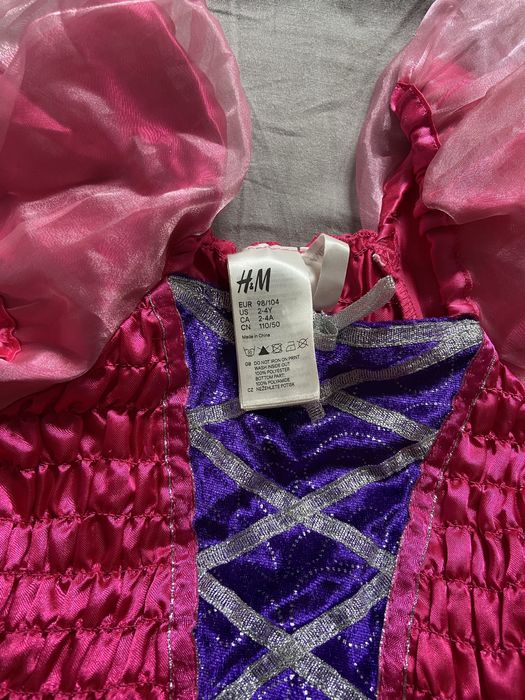 Stroje karnawałowe . Sukienka H&M 98-104