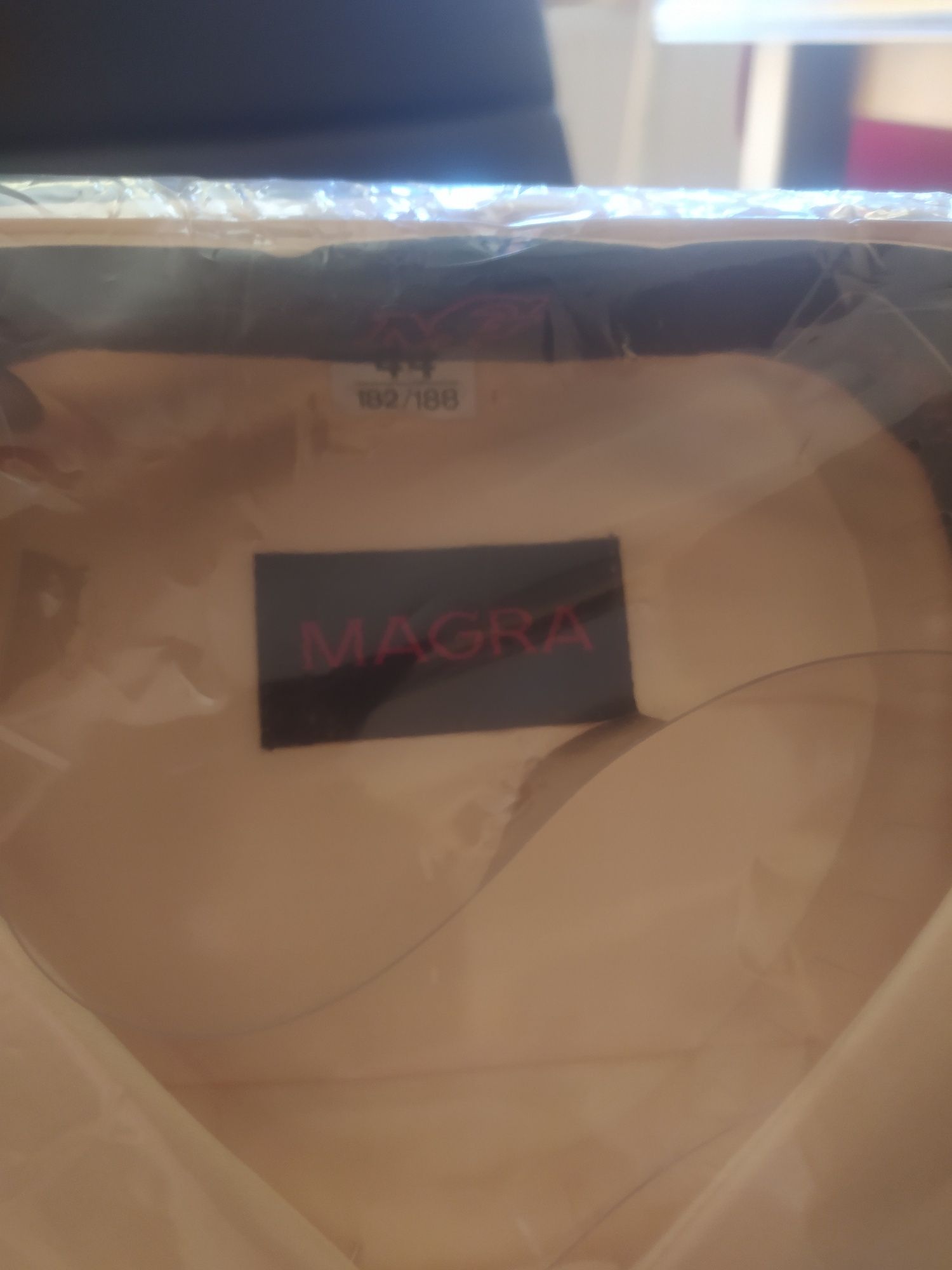 Koszula z długim rękawem bawełniana elegancka na chrzest wesele