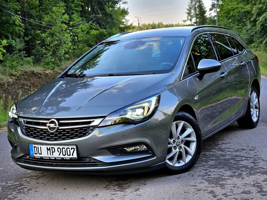 Opel Astra 1.4T 150KM * Automat Navi Kamera Full LED El. Klapa KeyLess PółsKóry