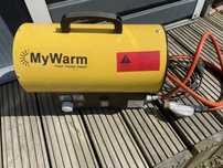 Nagrzewnica gazowa MyWarm model GH-15; 20kW 320m3/h MyWarm