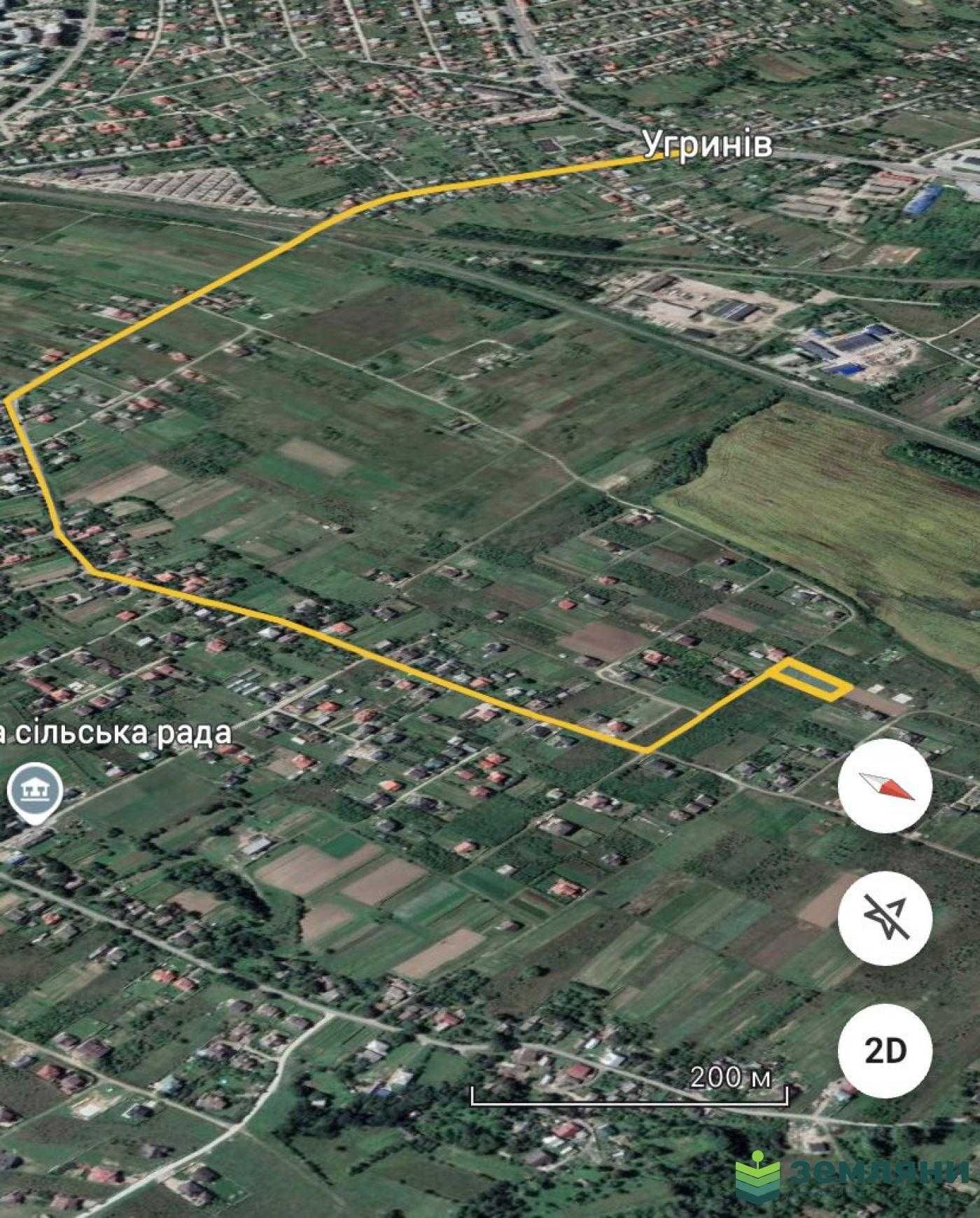 Продається ділянка 19,4 сот під будівництво в с. Клузів