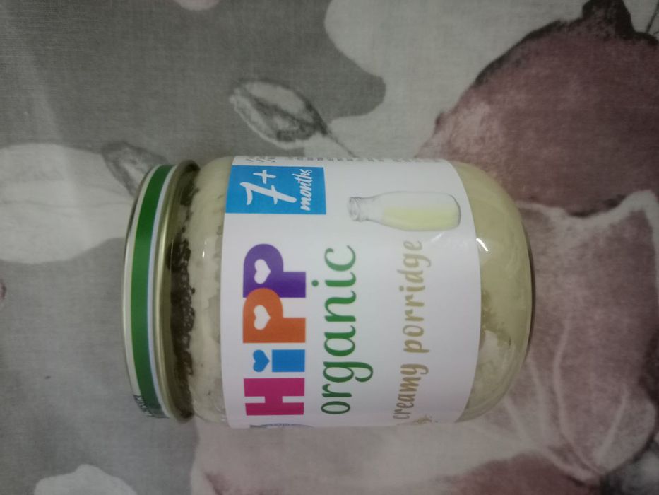 Пюре-каша дитяче Hipp organic 7+ місяців молочна вівсяна