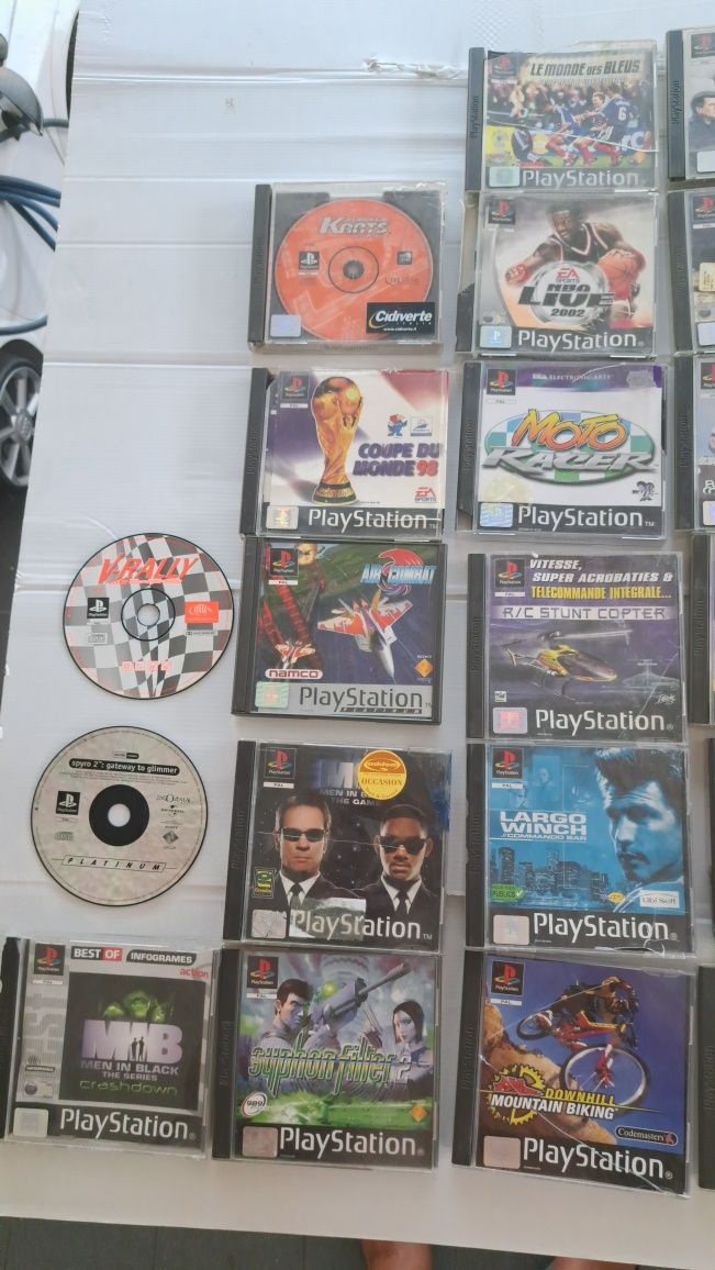 Jogos Ps1 Ps2 e Consola PlayStation 1 Completa PlayStation 3 Pro Slim