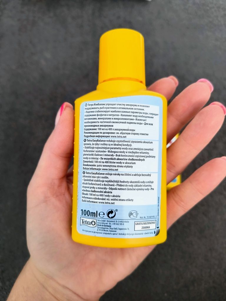 Tetra EasyBalanse uzdatniacz do akwariów słodkowodnych 2 sztuki Nowe.