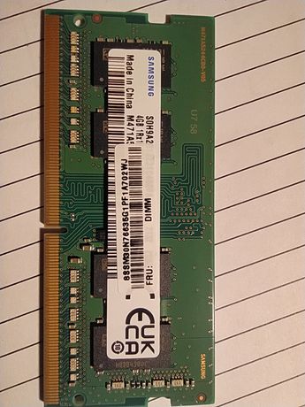Память для ноутбука Samsung 4GB SODIMM DDR4 3200MHz